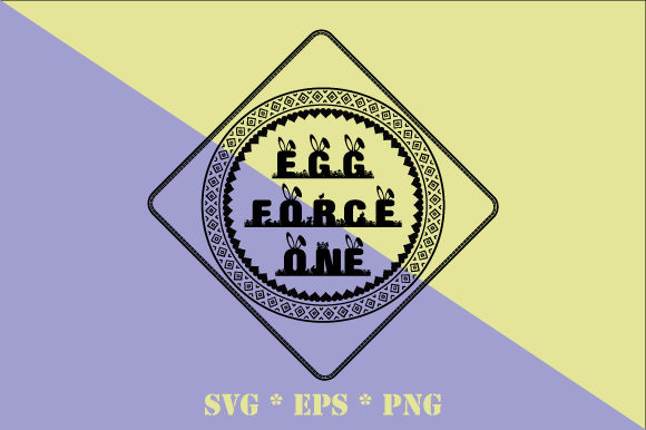 Egg Force One Funny Easter Graphics and Illustrations Review