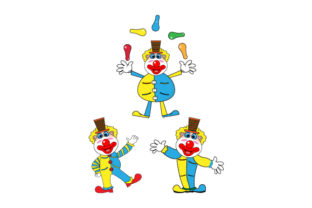 Funny Clown Graphics and Illustrations Review