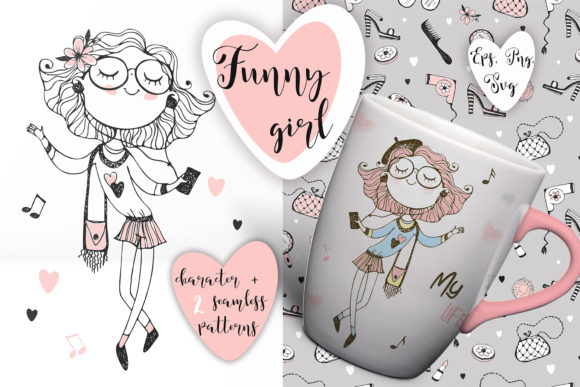 Funny Girl Graphics and Illustrations: A Brand Designer’s Review