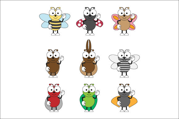 Funny Insect Graphics and Illustrations Review