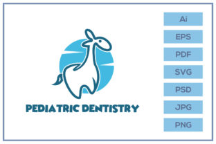 Funny Pedriatic Dentistry with Giraffe Graphics and Icons Review