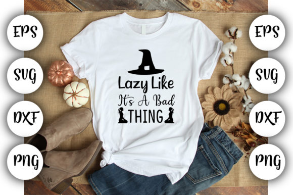 Funny Yoga Lazy Like It s a Bad Thing Graphics and T-Shirt Designs