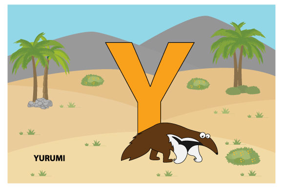 Funny Yurumi with the Letter Y Graphics and Illustrations Review